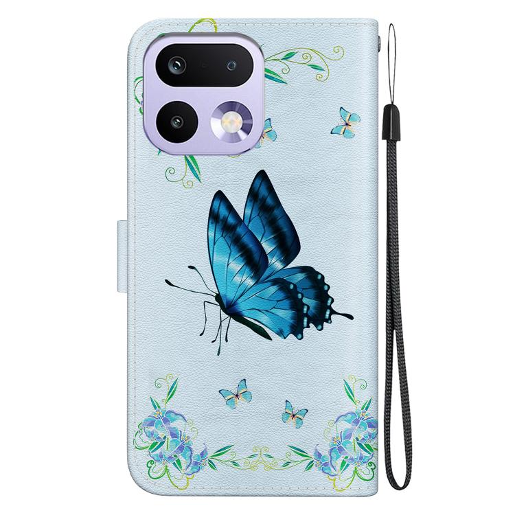 For Realme 16 Pro 5G Crystal Texture Colored Drawing Leather Phone Case