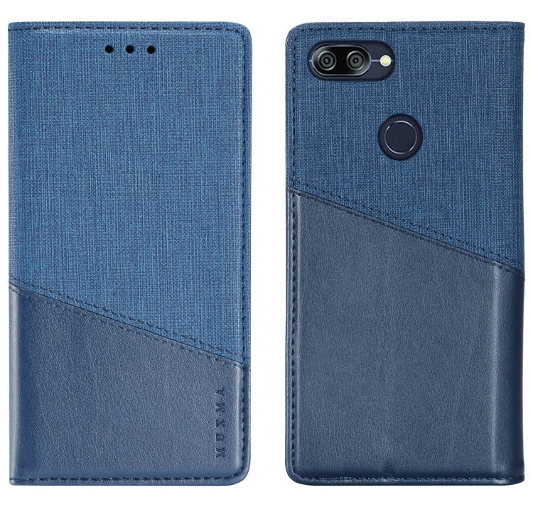 For Asus Zenfone Max Plus (M1) ZB570TL MUXMA MX109 Horizontal Flip Leather Case with Holder & Card Slot & Wallet