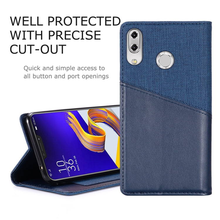 For Asus Zenfone 5z ZS620KL MUXMA MX109 Horizontal Flip Leather Case with Holder & Card Slot & Wallet