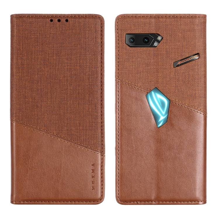 For Asus ROG Phone II ZS660KL MUXMA MX109 Horizontal Flip Leather Case with Holder & Card Slot & Wallet