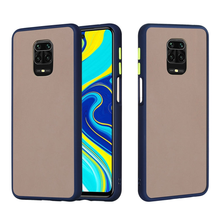 For Xiaomi Redmi Note 9S Skin Hand Feeling Series Shockproof Frosted PC+ TPU Protective Case