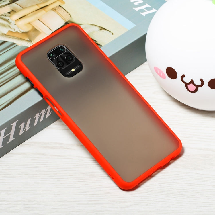 For Xiaomi Redmi Note 9S Skin Hand Feeling Series Shockproof Frosted PC+ TPU Protective Case