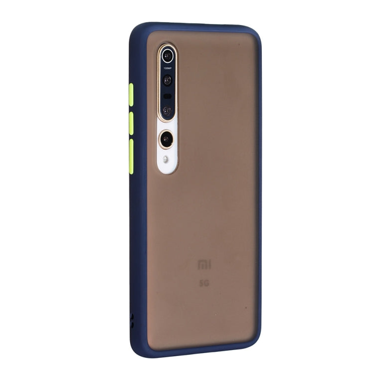 For Xiaomi Mi 10 Skin Hand Feeling Series Shockproof Frosted PC+ TPU Protective Case