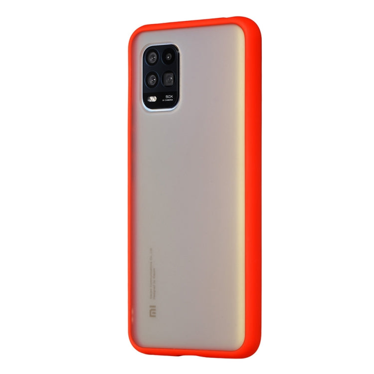 For Xiaomi Mi 10 Lite Skin Hand Feeling Series Shockproof Frosted PC+ TPU Protective Case