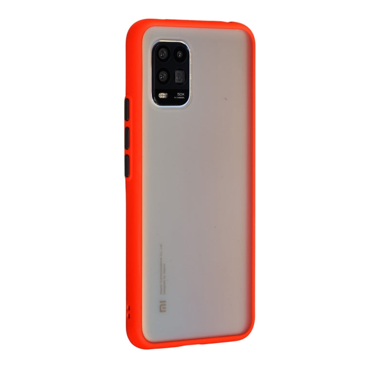 For Xiaomi Mi 10 Lite Skin Hand Feeling Series Shockproof Frosted PC+ TPU Protective Case