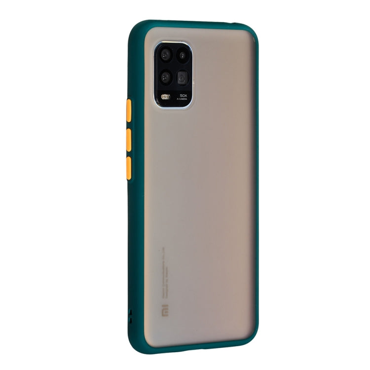 For Xiaomi Mi 10 Lite Skin Hand Feeling Series Shockproof Frosted PC+ TPU Protective Case