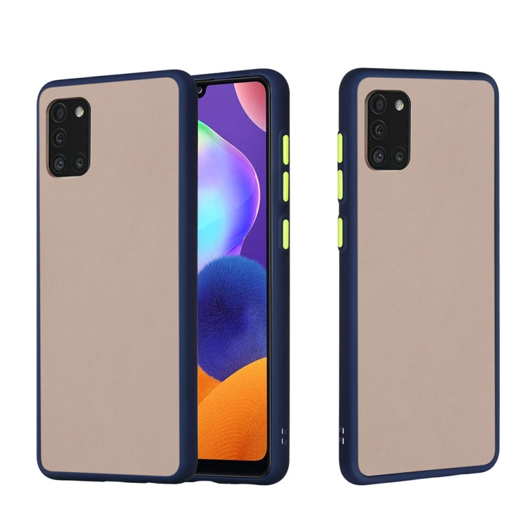 For Samsung Galaxy A31 Skin Hand Feeling Series Shockproof Frosted PC+ TPU Protective Case