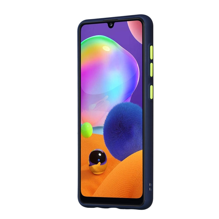 For Samsung Galaxy A31 Skin Hand Feeling Series Shockproof Frosted PC+ TPU Protective Case