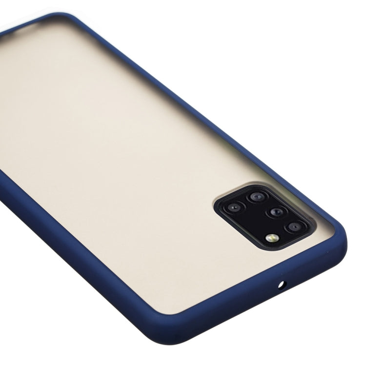 For Samsung Galaxy A31 Skin Hand Feeling Series Shockproof Frosted PC+ TPU Protective Case