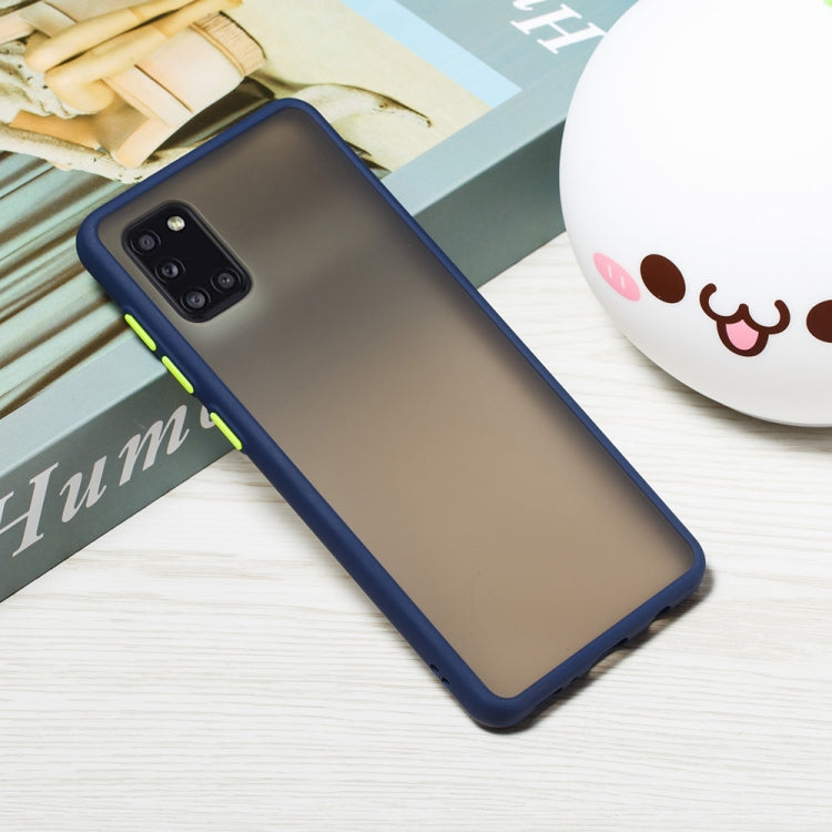 For Samsung Galaxy A31 Skin Hand Feeling Series Shockproof Frosted PC+ TPU Protective Case
