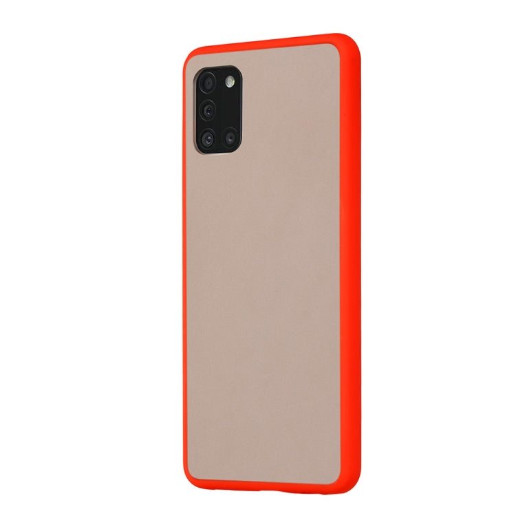 For Samsung Galaxy A31 Skin Hand Feeling Series Shockproof Frosted PC+ TPU Protective Case