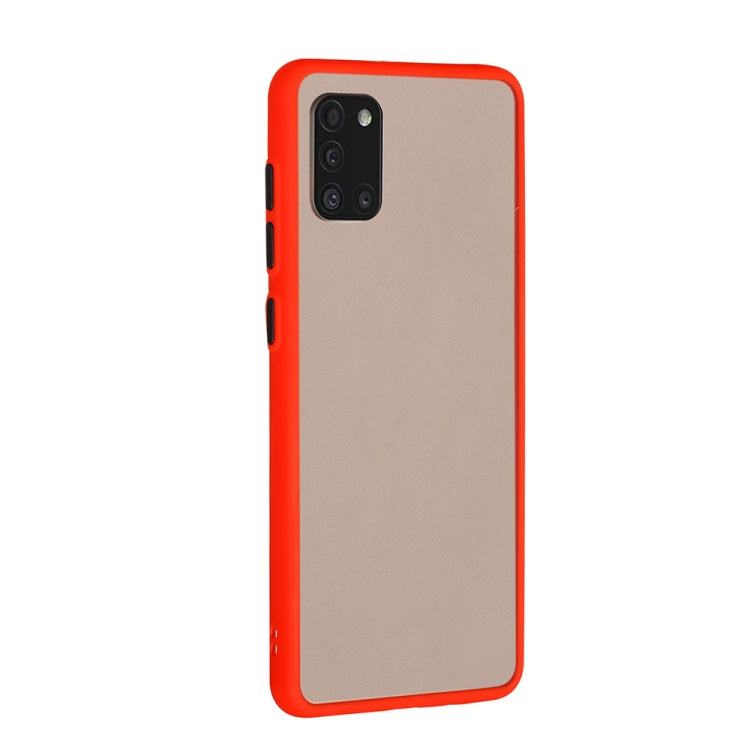 For Samsung Galaxy A31 Skin Hand Feeling Series Shockproof Frosted PC+ TPU Protective Case