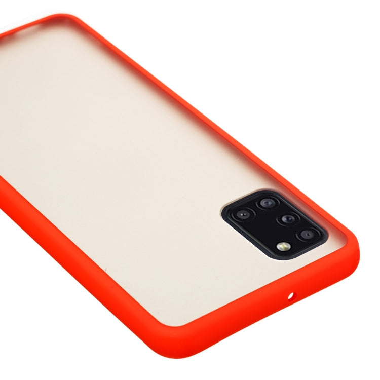 For Samsung Galaxy A31 Skin Hand Feeling Series Shockproof Frosted PC+ TPU Protective Case