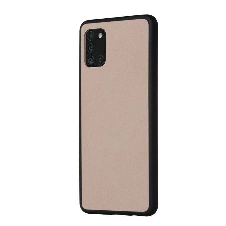 For Samsung Galaxy A31 Skin Hand Feeling Series Shockproof Frosted PC+ TPU Protective Case