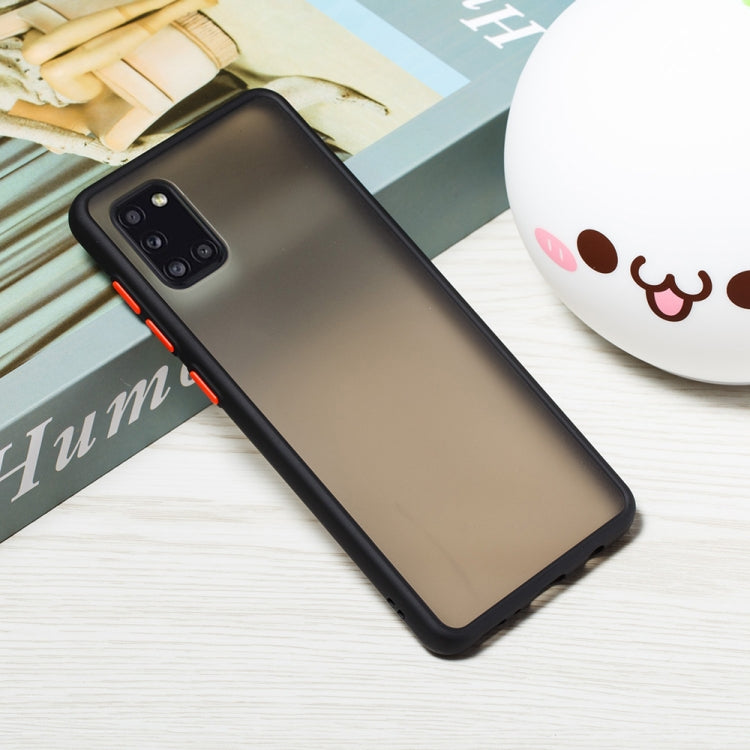 For Samsung Galaxy A31 Skin Hand Feeling Series Shockproof Frosted PC+ TPU Protective Case