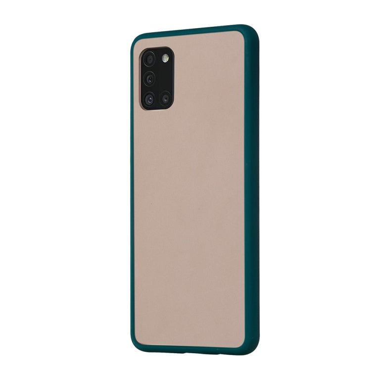 For Samsung Galaxy A31 Skin Hand Feeling Series Shockproof Frosted PC+ TPU Protective Case