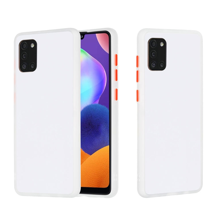 For Samsung Galaxy A31 Skin Hand Feeling Series Shockproof Frosted PC+ TPU Protective Case