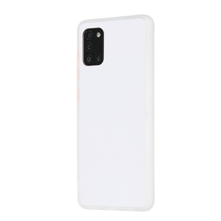 For Samsung Galaxy A31 Skin Hand Feeling Series Shockproof Frosted PC+ TPU Protective Case