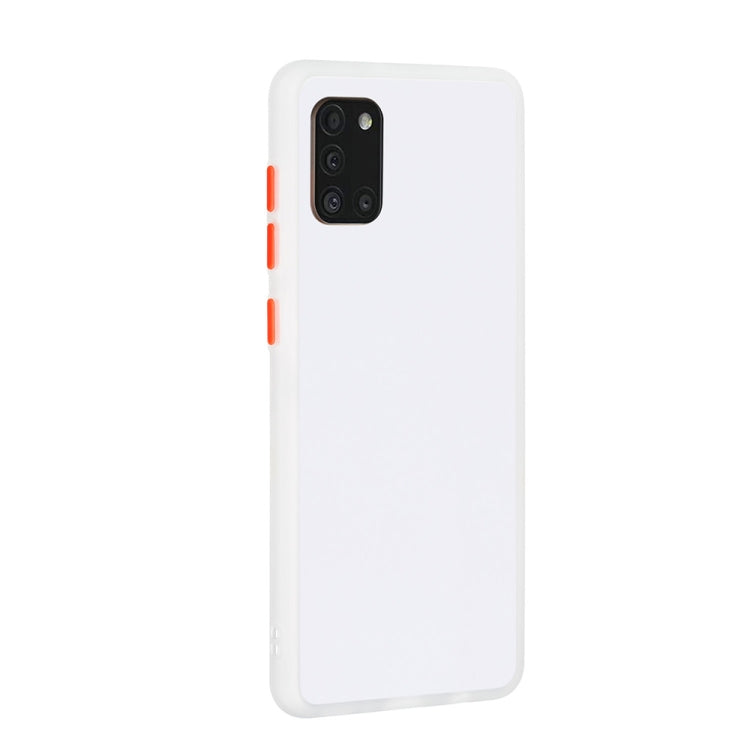 For Samsung Galaxy A31 Skin Hand Feeling Series Shockproof Frosted PC+ TPU Protective Case