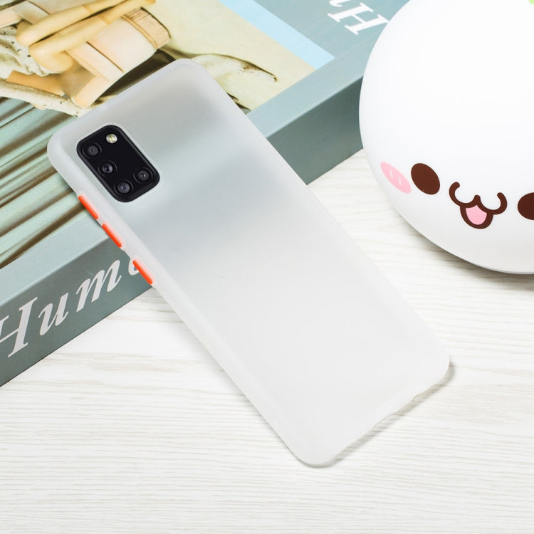 For Samsung Galaxy A31 Skin Hand Feeling Series Shockproof Frosted PC+ TPU Protective Case