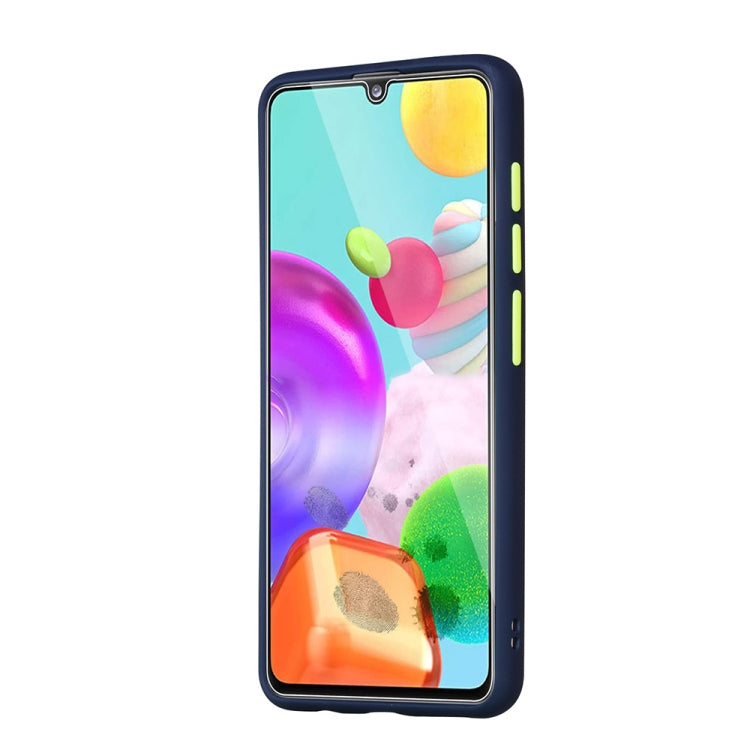 For Samsung Galaxy A41 Skin Hand Feeling Series Shockproof Frosted PC+ TPU Protective Case