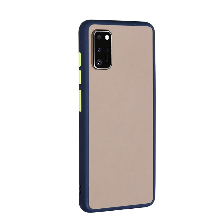 For Samsung Galaxy A41 Skin Hand Feeling Series Shockproof Frosted PC+ TPU Protective Case