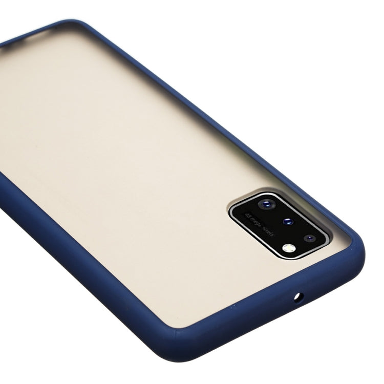 For Samsung Galaxy A41 Skin Hand Feeling Series Shockproof Frosted PC+ TPU Protective Case
