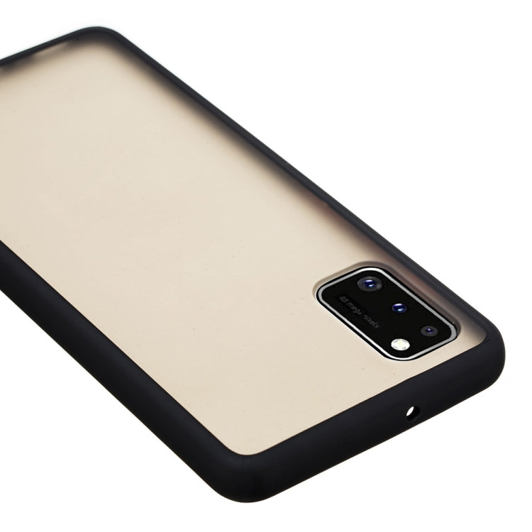 For Samsung Galaxy A41 Skin Hand Feeling Series Shockproof Frosted PC+ TPU Protective Case