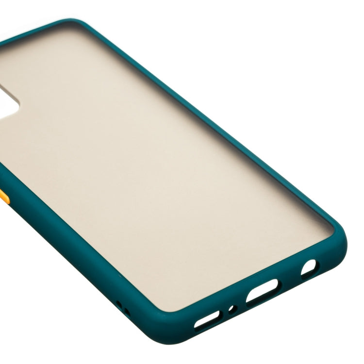 For Samsung Galaxy A41 Skin Hand Feeling Series Shockproof Frosted PC+ TPU Protective Case