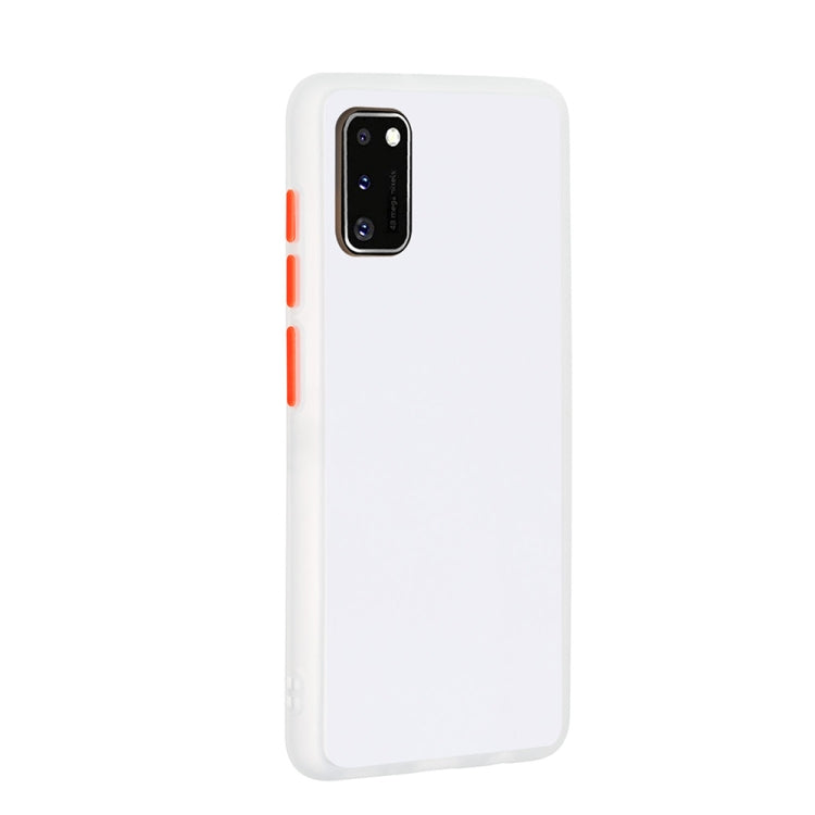 For Samsung Galaxy A41 Skin Hand Feeling Series Shockproof Frosted PC+ TPU Protective Case
