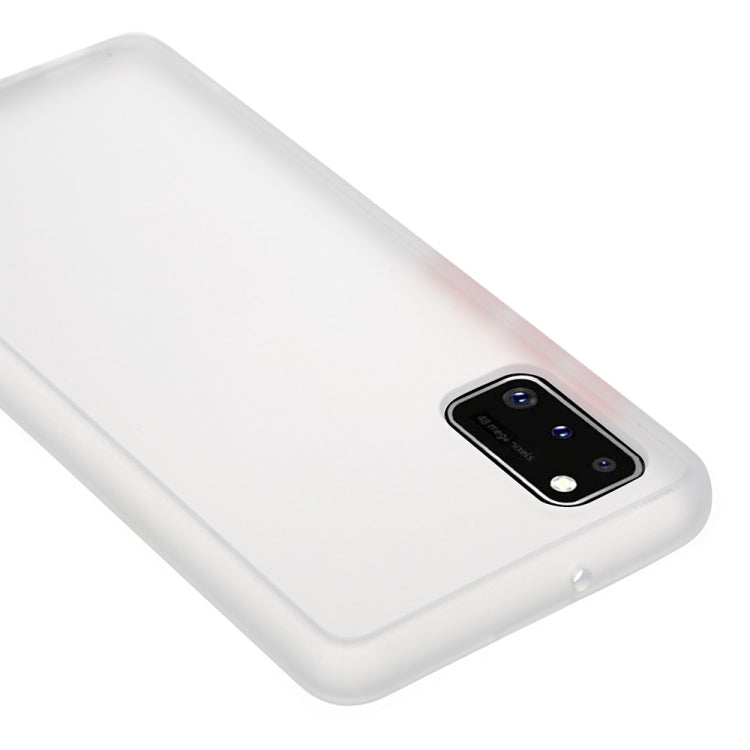 For Samsung Galaxy A41 Skin Hand Feeling Series Shockproof Frosted PC+ TPU Protective Case
