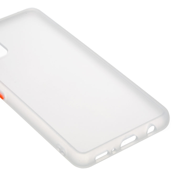 For Samsung Galaxy A41 Skin Hand Feeling Series Shockproof Frosted PC+ TPU Protective Case