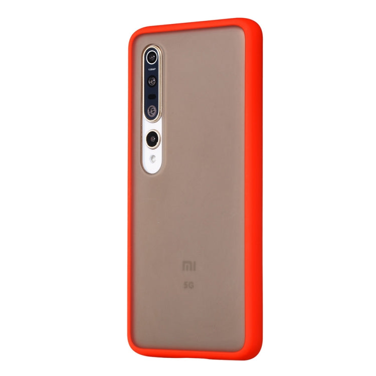 For Xiaomi Mi 10 Pro Skin Hand Feeling Series Shockproof Frosted PC+ TPU Protective Case