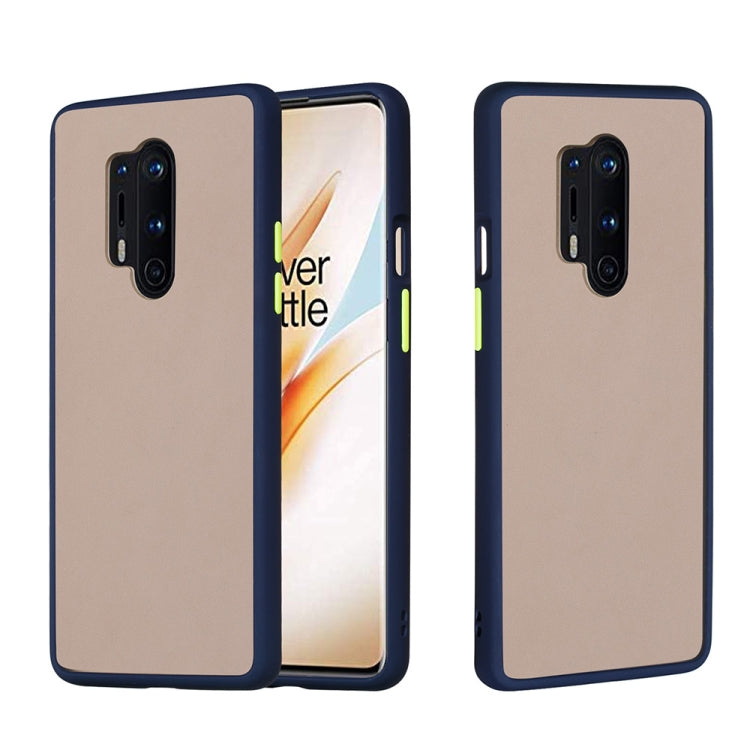 For OnePlus 8 Pro Skin Hand Feeling Series Anti-fall Frosted PC+ TPU Protective Case