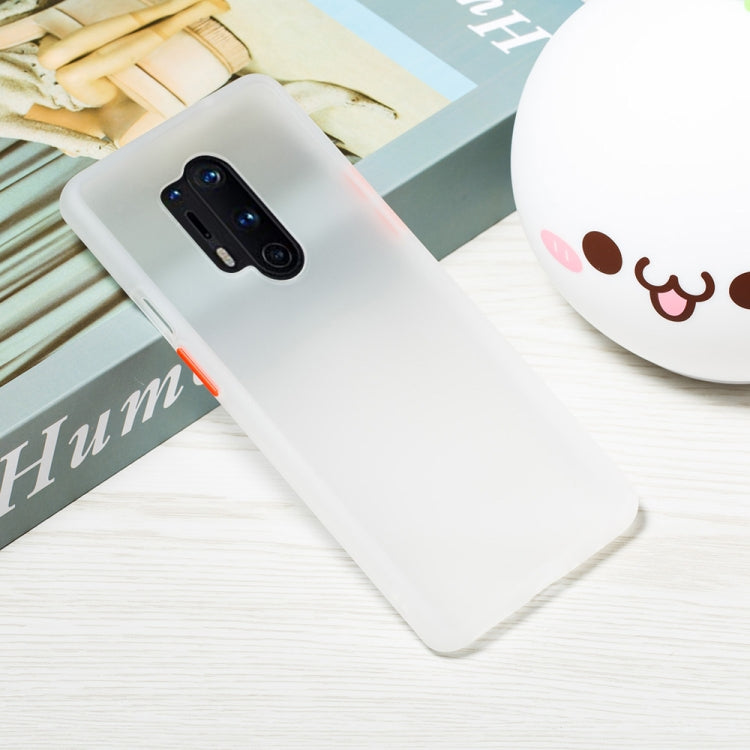 For OnePlus 8 Pro Skin Hand Feeling Series Anti-fall Frosted PC+ TPU Protective Case