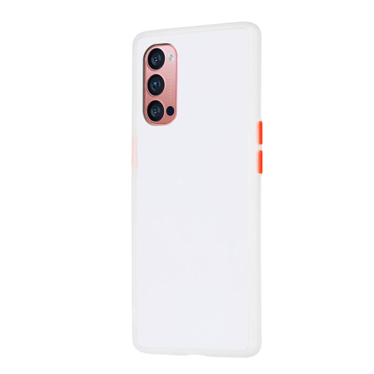 For OPPO Reno4 Pro 5G Skin Hand Feeling Series Anti-fall Frosted PC+ TPU Protective Case