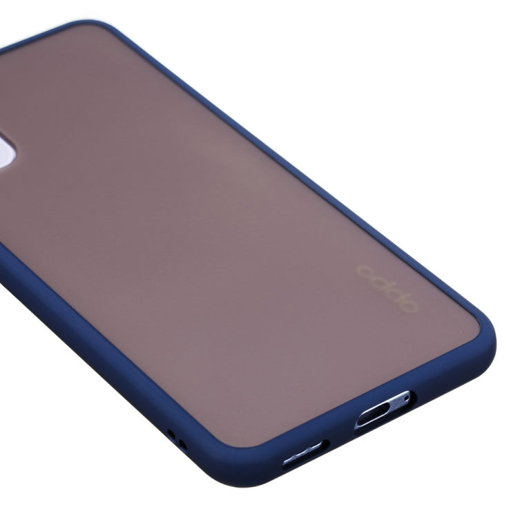 For OPPO Reno4 5G Skin Hand Feeling Series Anti-fall Frosted PC+ TPU Protective Case