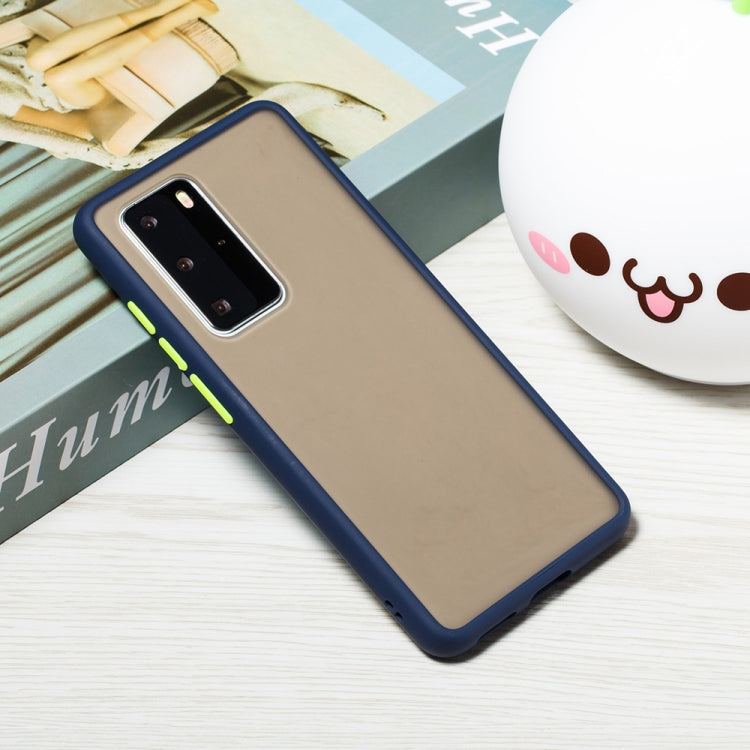 For Huawei P40 Pro Skin Hand Feeling Series Anti-fall Frosted PC+ TPU Protective Case