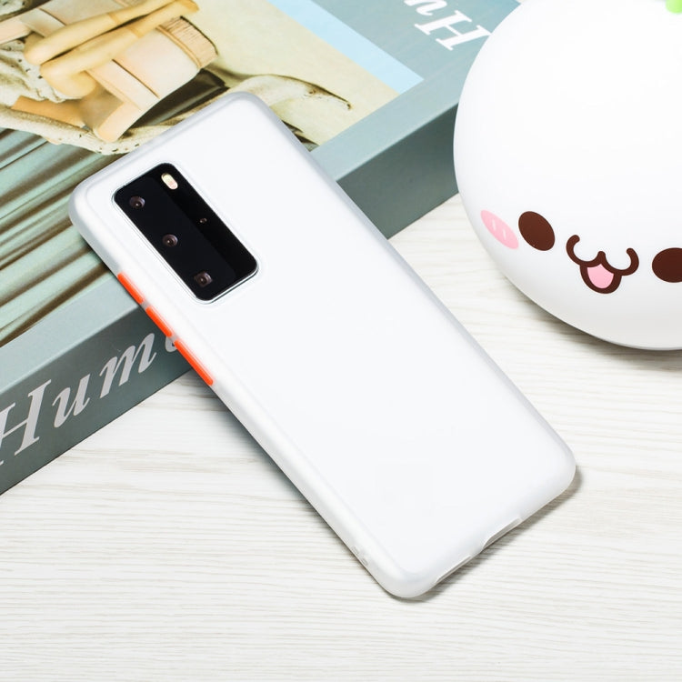 For Huawei P40 Pro Skin Hand Feeling Series Anti-fall Frosted PC+ TPU Protective Case