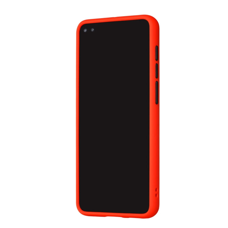 For Huawei P40 Skin Hand Feeling Series Anti-fall Frosted PC+ TPU Protective Case