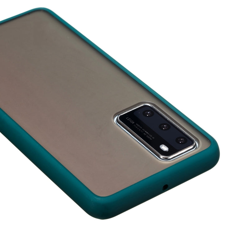 For Huawei P40 Skin Hand Feeling Series Anti-fall Frosted PC+ TPU Protective Case