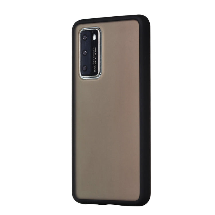 For Huawei P40 Skin Hand Feeling Series Anti-fall Frosted PC+ TPU Protective Case
