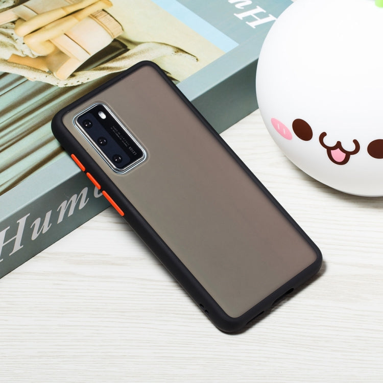 For Huawei P40 Skin Hand Feeling Series Anti-fall Frosted PC+ TPU Protective Case