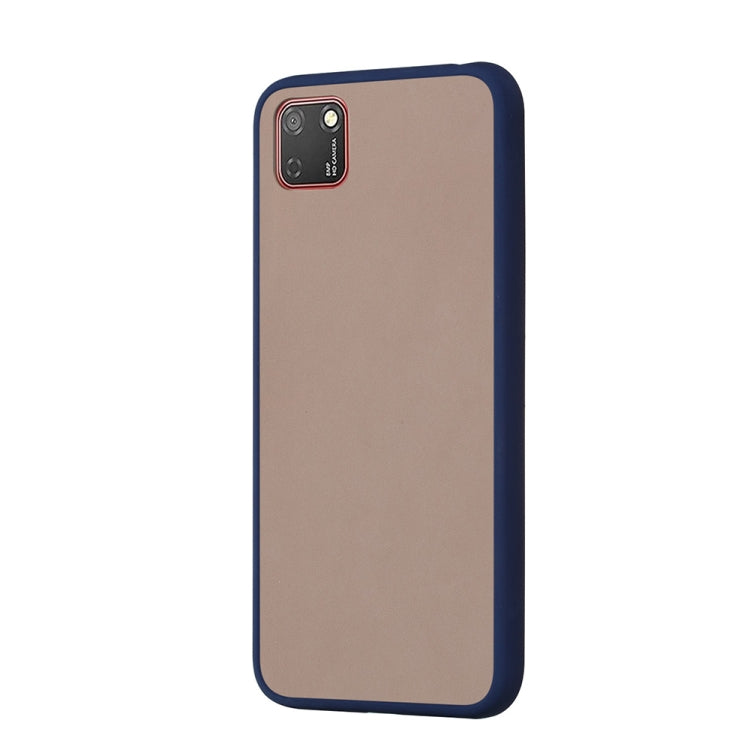 For Huawei Y5p Skin Hand Feeling Series Anti-fall Frosted PC+ TPU Protective Case