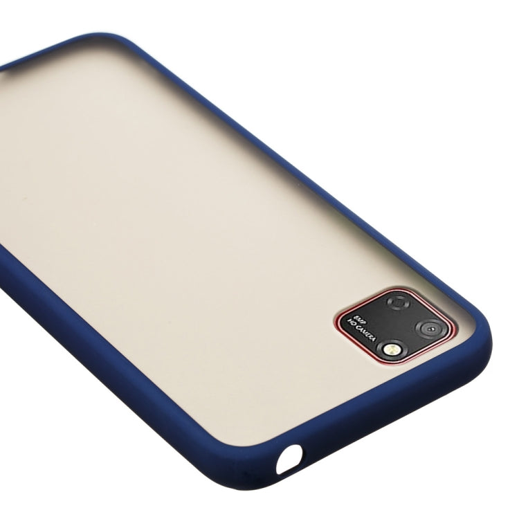 For Huawei Y5p Skin Hand Feeling Series Anti-fall Frosted PC+ TPU Protective Case