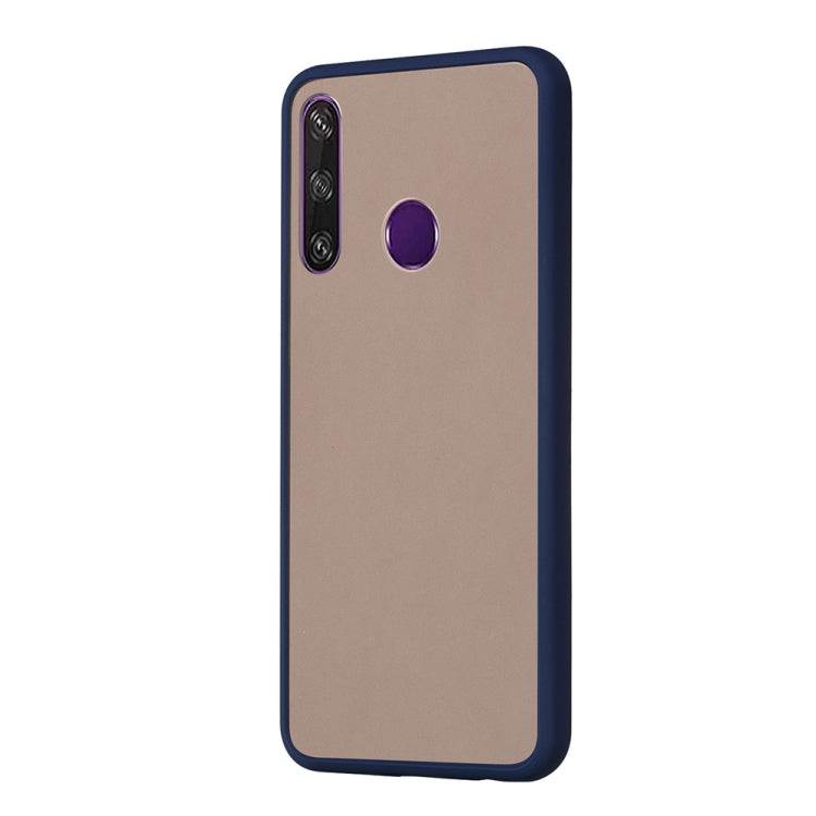 For Huawei Y6p Skin Hand Feeling Series Anti-fall Frosted PC+ TPU Protective Case