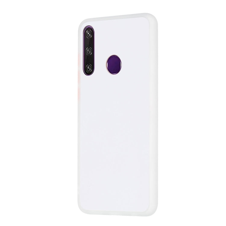 For Huawei Y6p Skin Hand Feeling Series Anti-fall Frosted PC+ TPU Protective Case