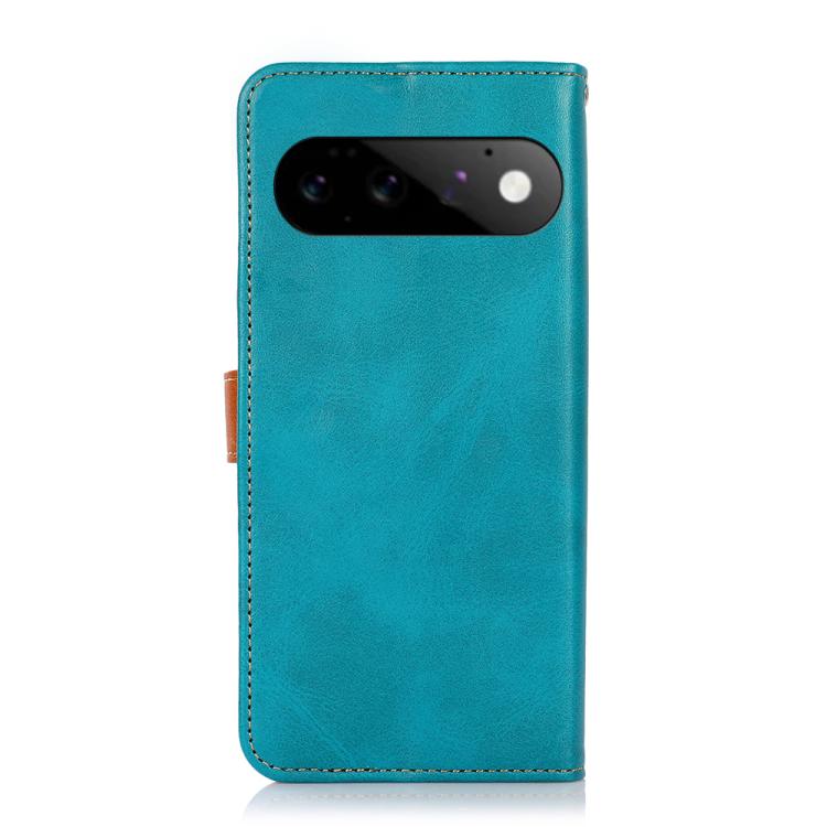 For Google Pixel 11 / 11 Pro KHAZNEH Dual-color Cowhide Texture Flip Leather Phone Case