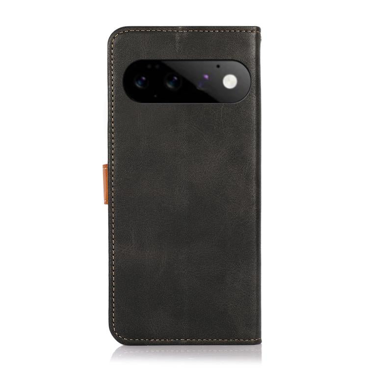 For Google Pixel 11 / 11 Pro KHAZNEH Dual-color Cowhide Texture Flip Leather Phone Case