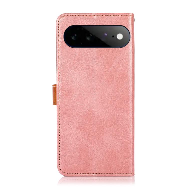 For Google Pixel 11 Pro XL KHAZNEH Dual-color Cowhide Texture Flip Leather Phone Case